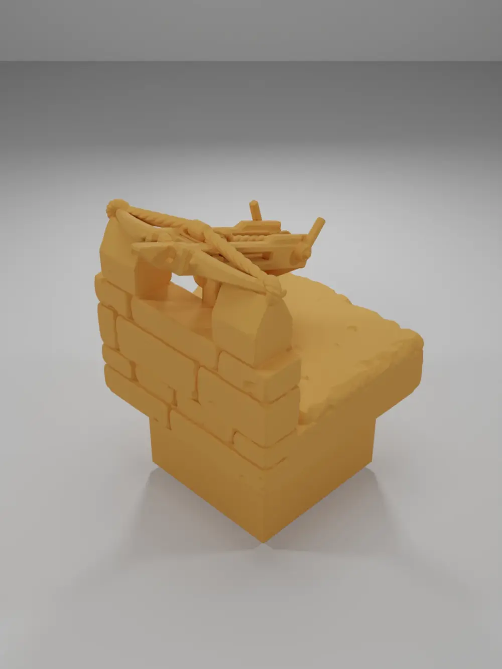Unloaded Crossbow - Ramparts & Ruins - Dungeon Blocks