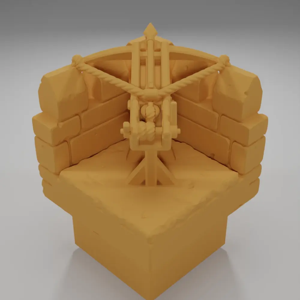 Loaded Crossbow Angle - Ramparts & Ruins - Dungeon Blocks