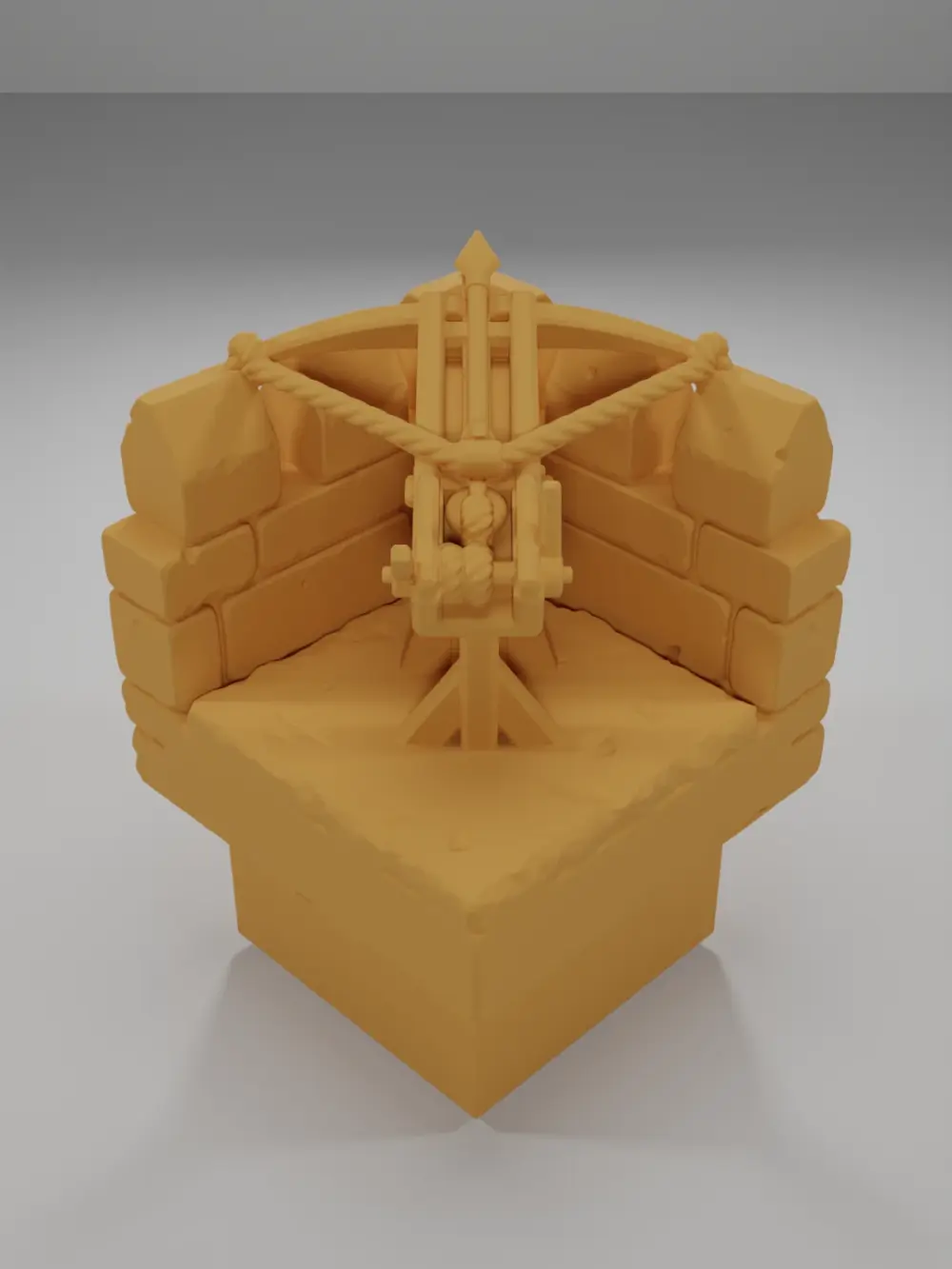 Loaded Crossbow Angle - Ramparts & Ruins - Dungeon Blocks