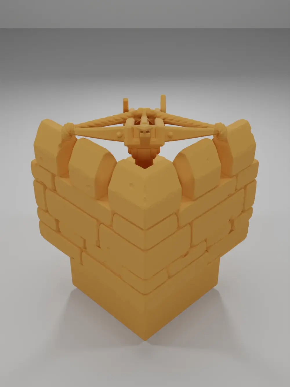 Loaded Crossbow Angle - Ramparts & Ruins - Dungeon Blocks