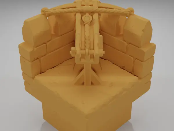 Loaded Giant Crossbow - Ramparts & Ruins - Dungeon Blocks