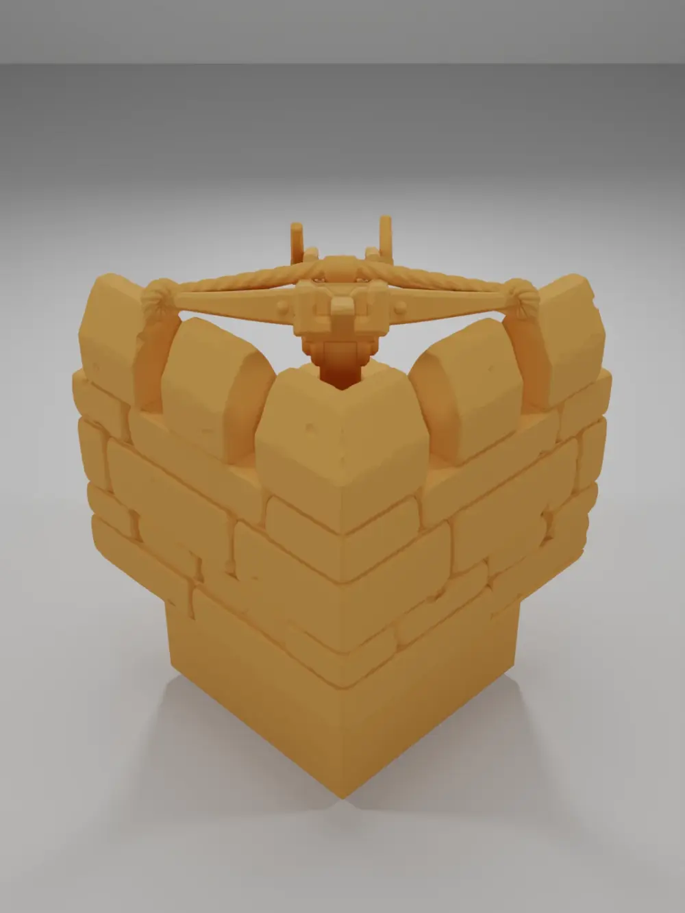 Unloaded Crossbow Angle - Ramparts & Ruins - Dungeon Blocks