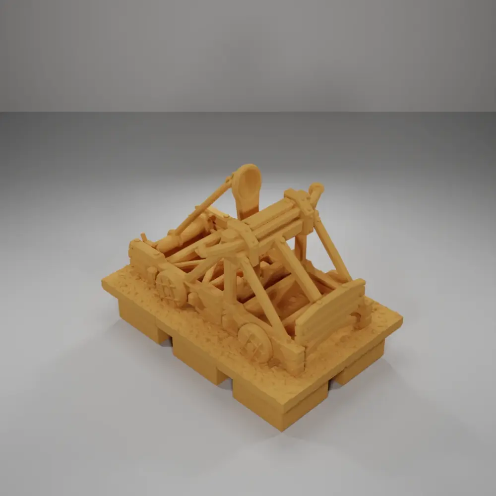 Fired Catapult - Ramparts & Ruins - Dungeon Blocks