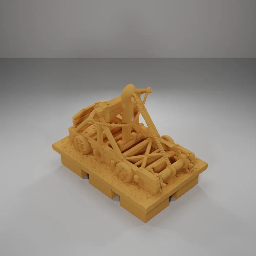 Fired Catapult - Ramparts & Ruins - Dungeon Blocks