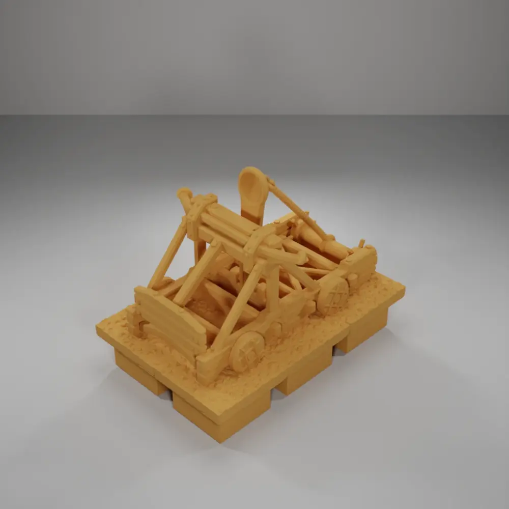Fired Catapult - Ramparts & Ruins - Dungeon Blocks