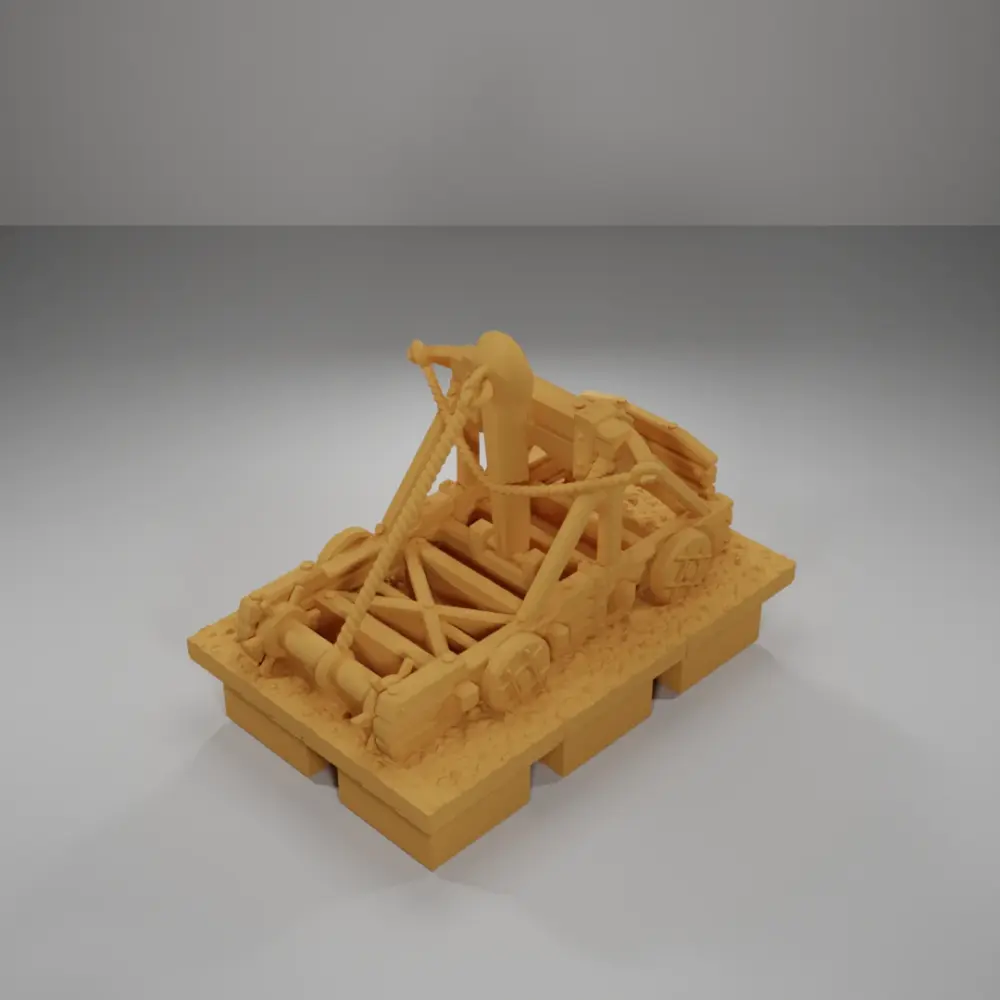 Fired Catapult - Ramparts & Ruins - Dungeon Blocks