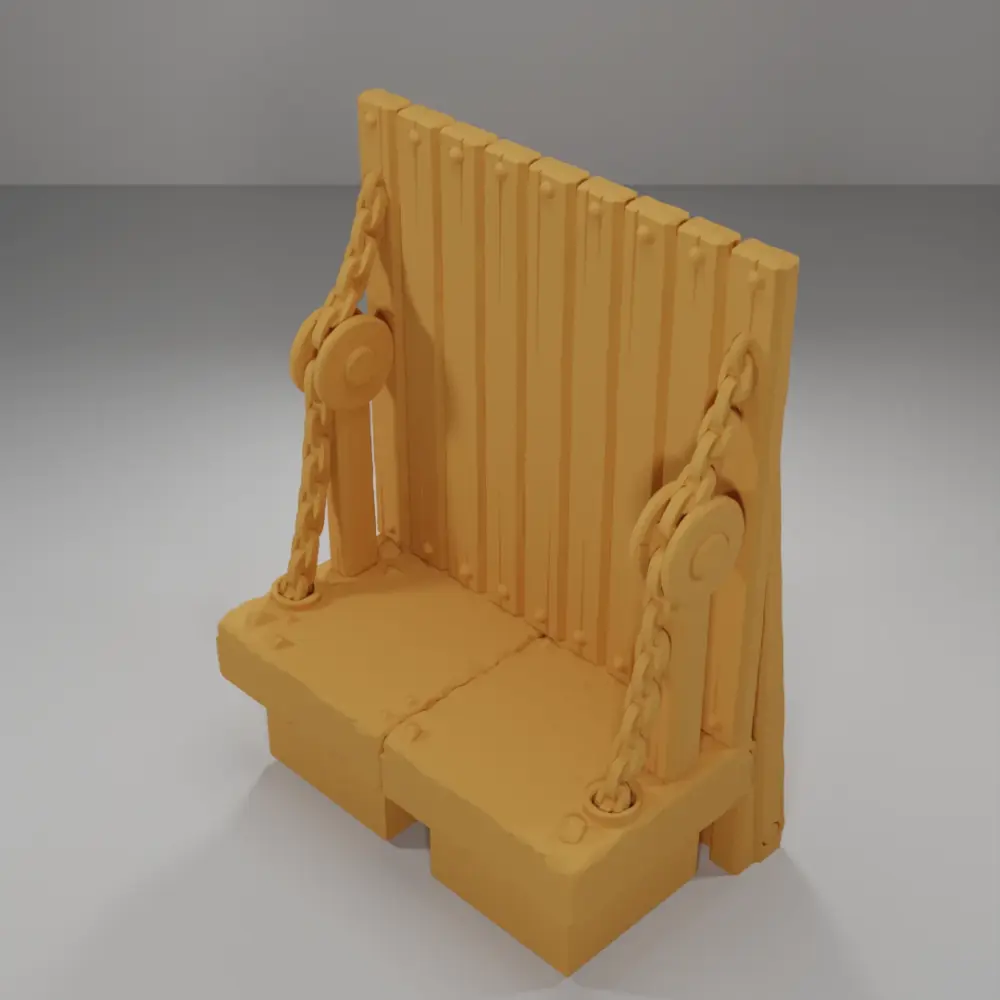 Tower Raised Drawbridge - Ramparts & Ruins - Dungeon Blocks