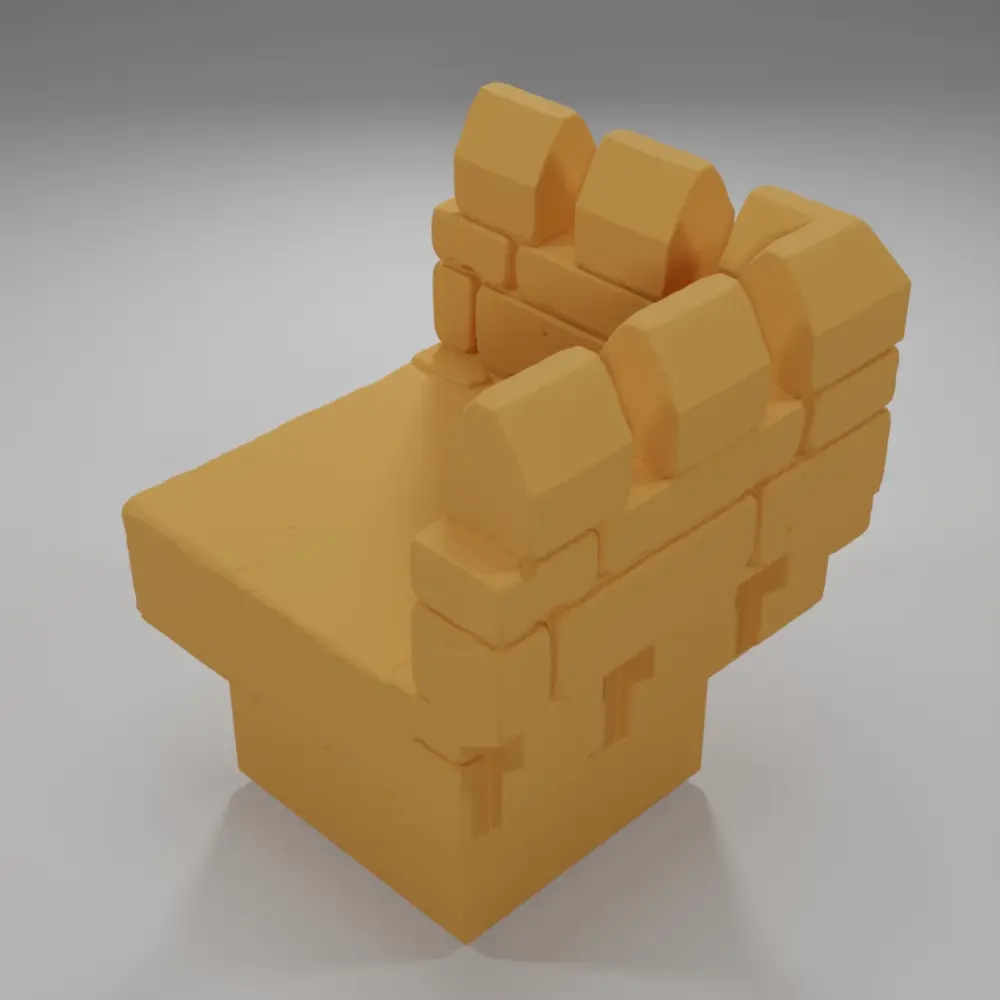 Advanced Ramparts Angle - Ramparts & Ruins - Dungeon Blocks
