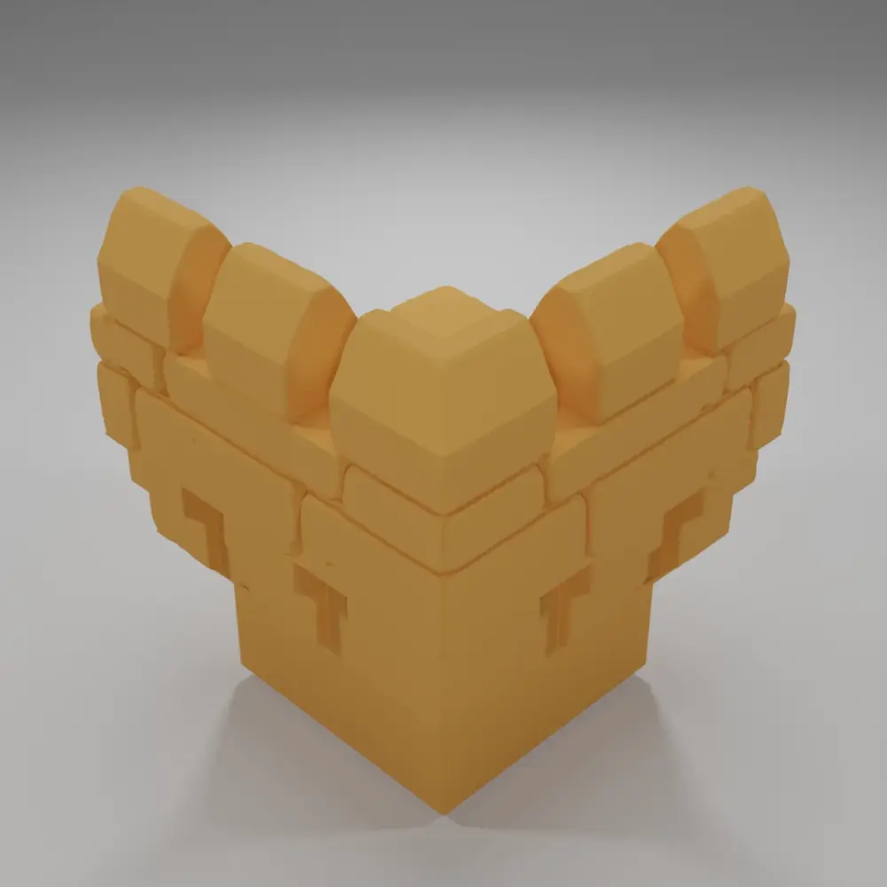 Advanced Ramparts Angle - Ramparts & Ruins - Dungeon Blocks