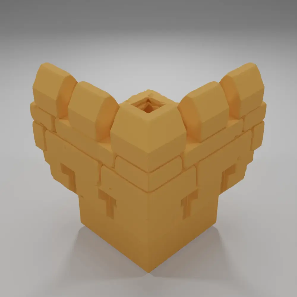 Advanced Ramparts Angle Stairs Down - Ramparts & Ruins - Dungeon Blocks
