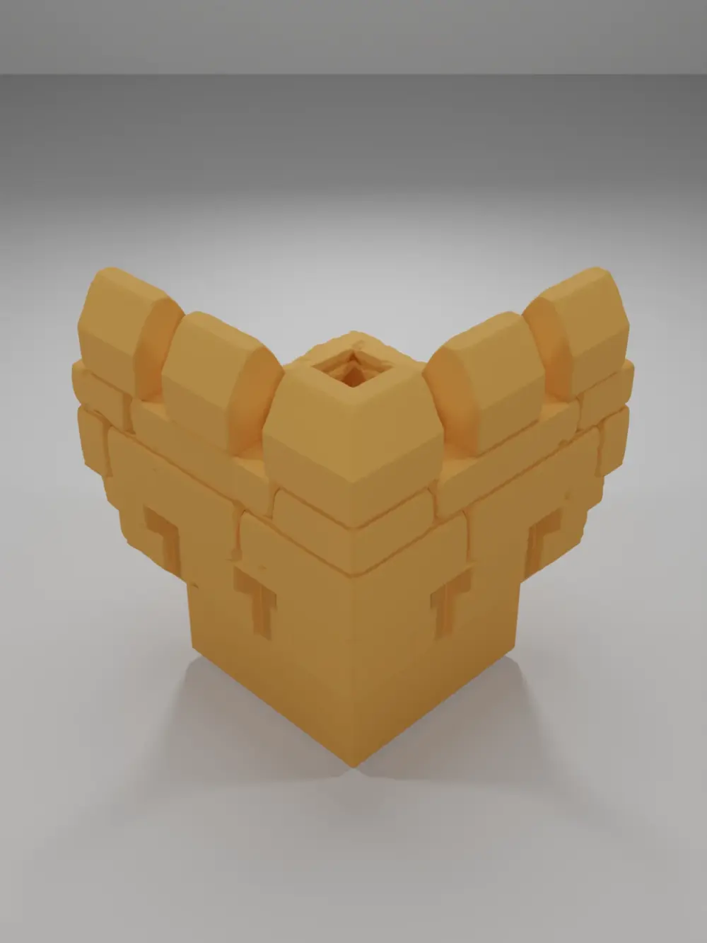 Advanced Ramparts Angle Stairs Down - Ramparts & Ruins - Dungeon Blocks