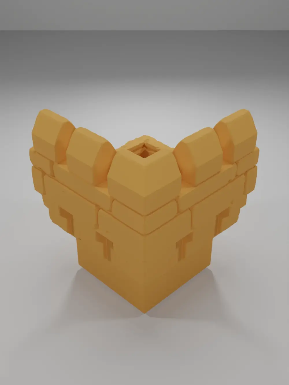 Advanced Ramparts Angle Ladder Down - Ramparts & Ruins - Dungeon Blocks