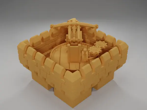 Loaded Giant Crossbow - Ramparts & Ruins - Dungeon Blocks