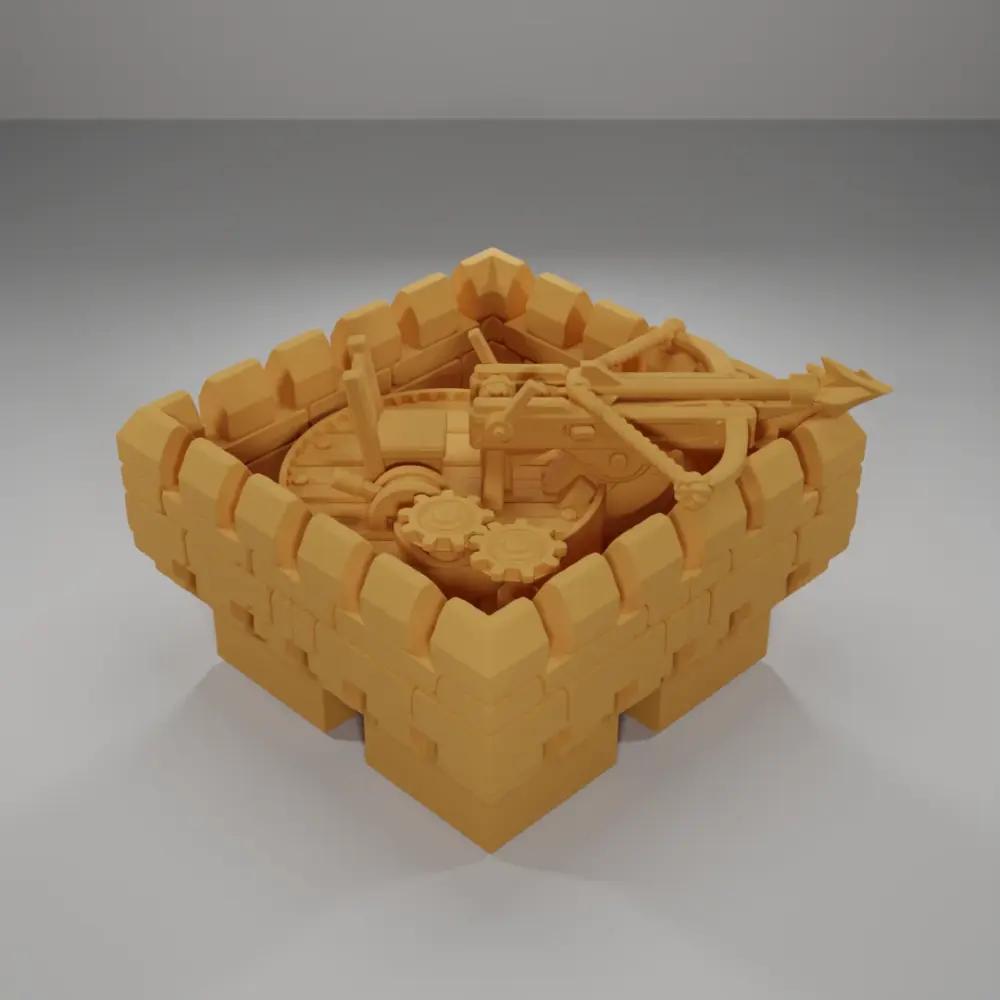 Loaded Giant Crossbow - Ramparts & Ruins - Dungeon Blocks