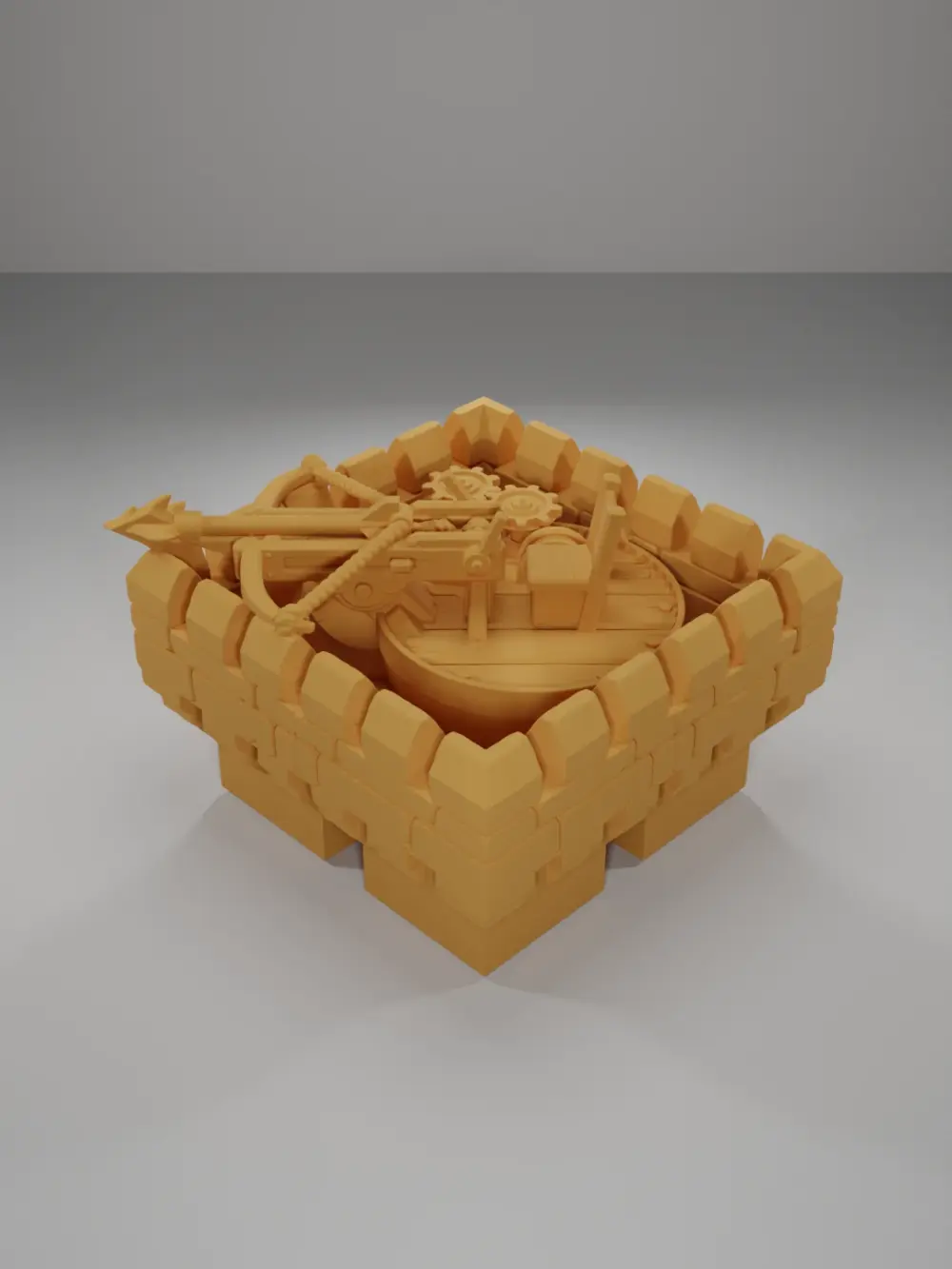 Loaded Giant Crossbow - Ramparts & Ruins - Dungeon Blocks