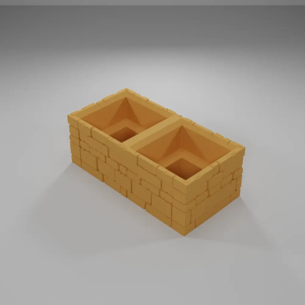 Level Grid 1X2 - Ramparts & Ruins - Grid