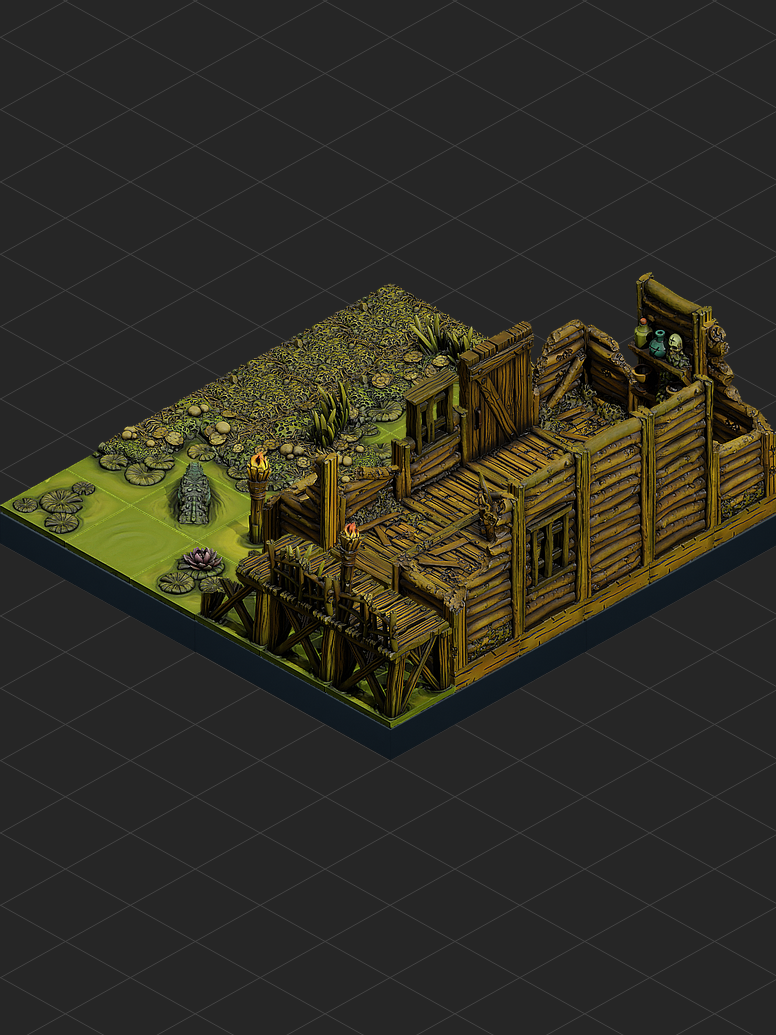 Swamp House - Starter Set - The Creepy Swamp