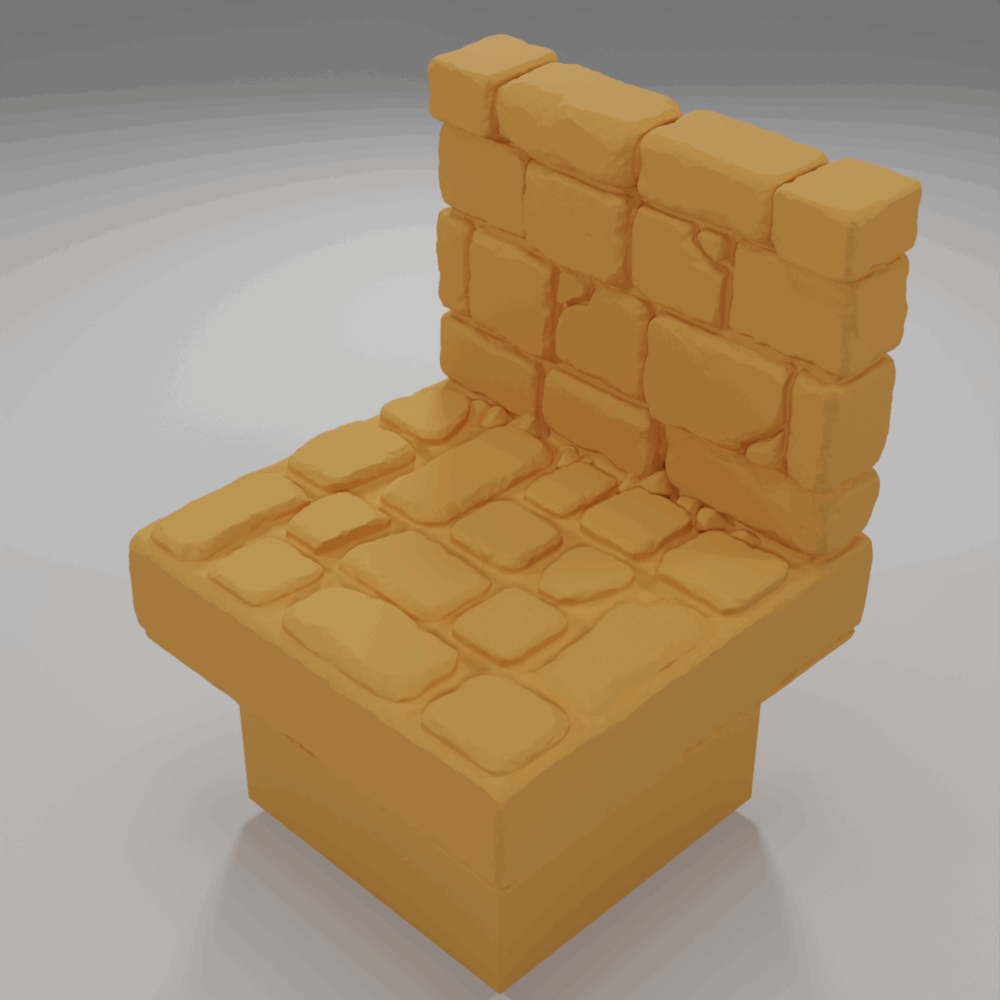 Wall - The Ultimate Dungeon - Dungeon Blocks - UD-001-NL