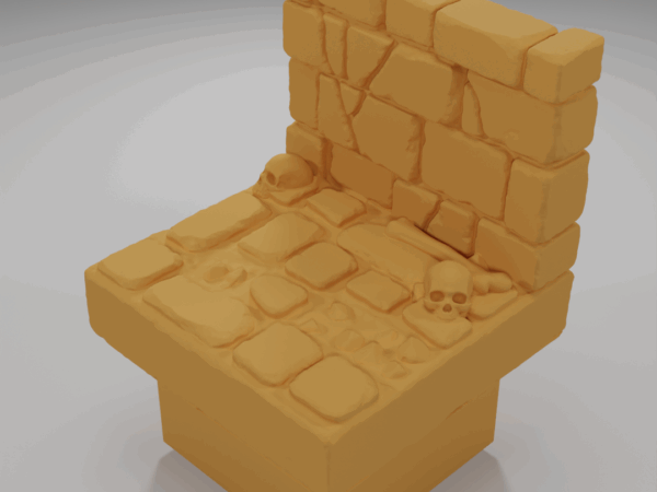 Tall Little Barrels - Mediaval Town Part 1 - Dungeon Blocks - MT-103