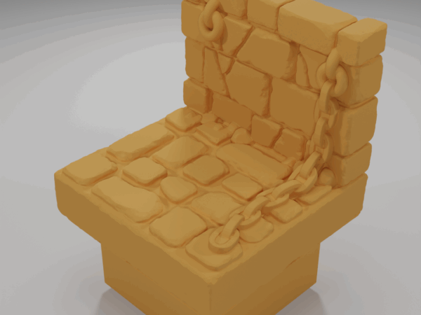 Bath Empty - Mediaval Town Part 1 - Dungeon Blocks - MT-073