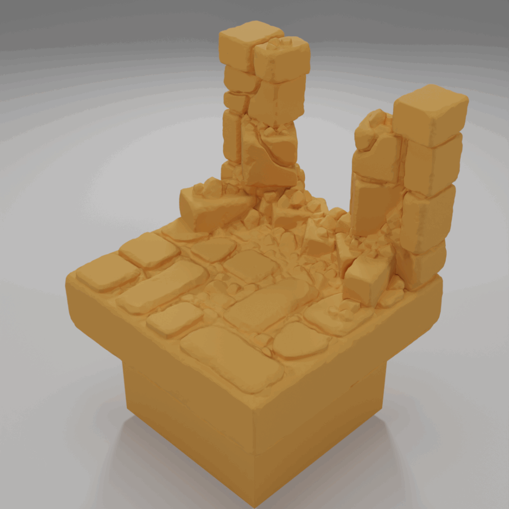 Wall Broken- The Ultimate Dungeon - Dungeon Blocks - UD-008-NL