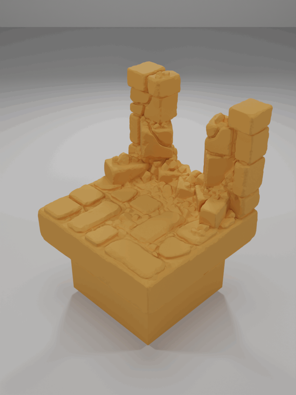 Wall Broken- The Ultimate Dungeon - Dungeon Blocks - UD-008-NL