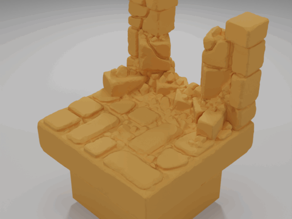 Level - Medieval Town Part 1 - Dungeon Blocks - MT1-086-NL