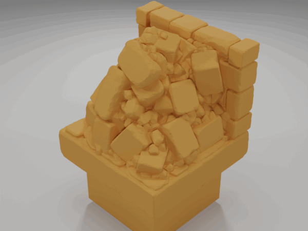 Small Wall - The Ultimate Dungeon - Dungeon Blocks - UD-072-NL