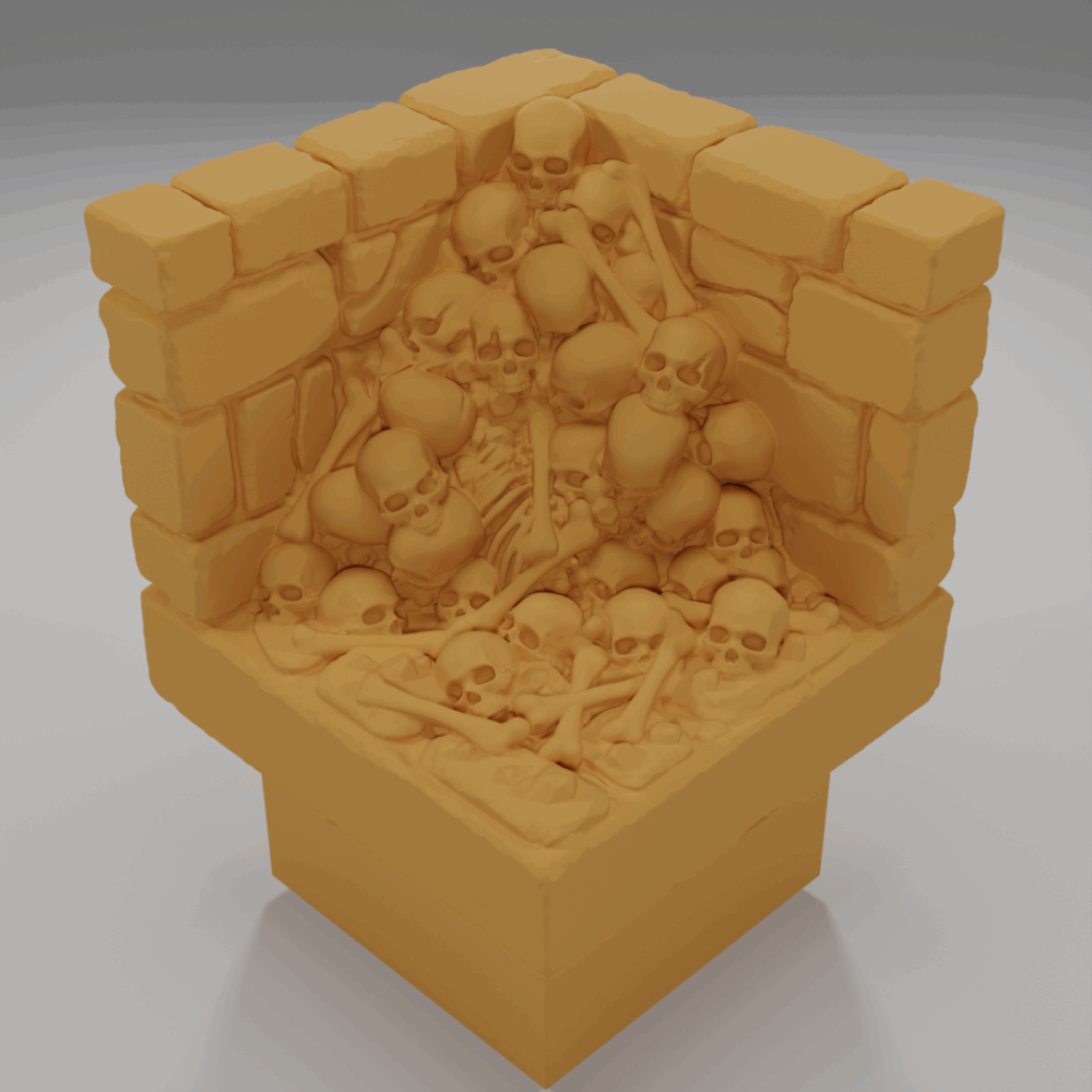 Angle Skulls - The Ultimate Dungeon - Dungeon Blocks