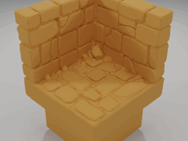 Level - Medieval Town Part 1 - Dungeon Blocks - MT1-086-NL