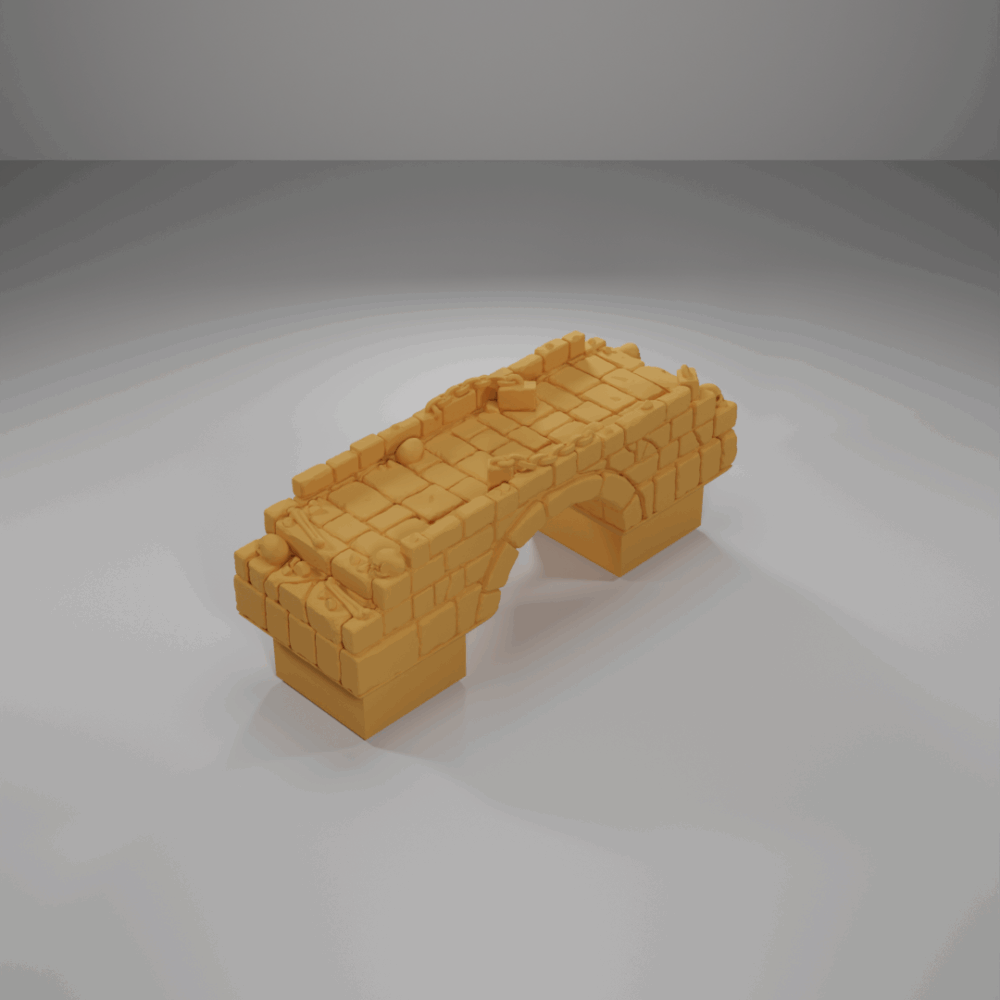 Bridge - The Ultimate Dungeon - Dungeon Blocks - UD-019-NL