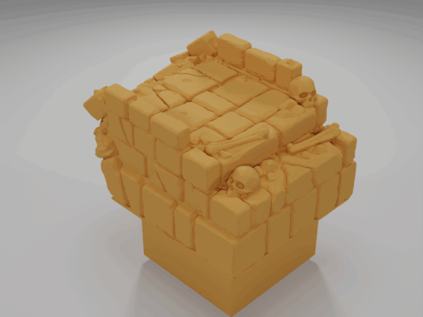 Ground Symbol Fire - The Ultimate Dungeon - Dungeon Blocks - UD-050-NL