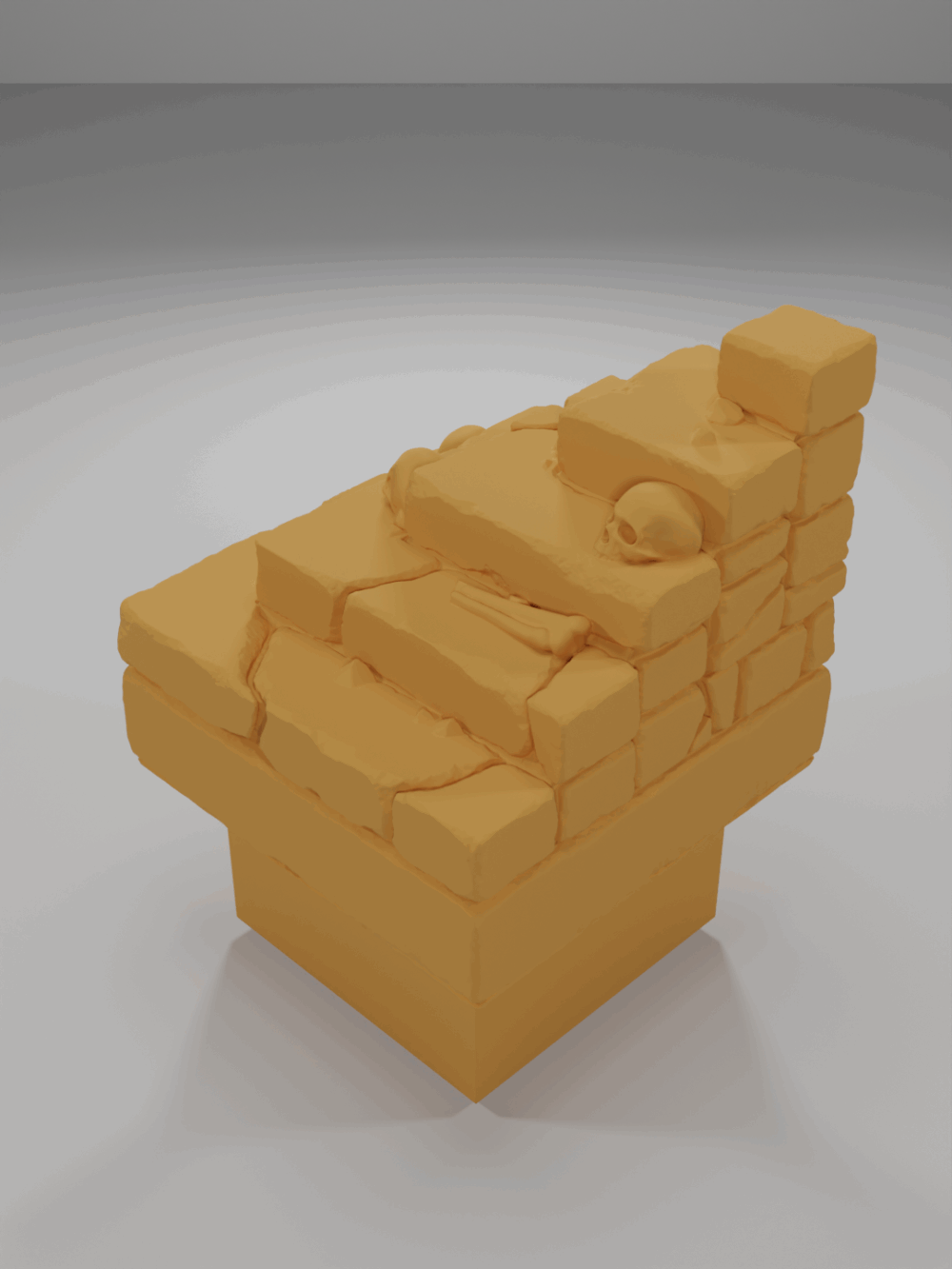 Stair Angle - The Ultimate Dungeon - Dungeon Blocks - UD-024-NL
