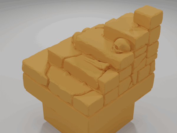 Ground Symbol Fire - The Ultimate Dungeon - Dungeon Blocks - UD-050-NL