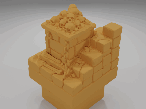 Wall Wood Ground - The Ultimate Dungeon - Dungeon Blocks - UD-040-NL