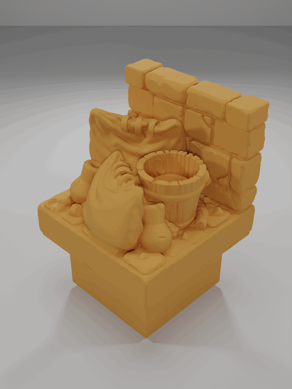 Wall Bags - The Ultimate Dungeon - Dungeon Blocks - UD-028-NL
