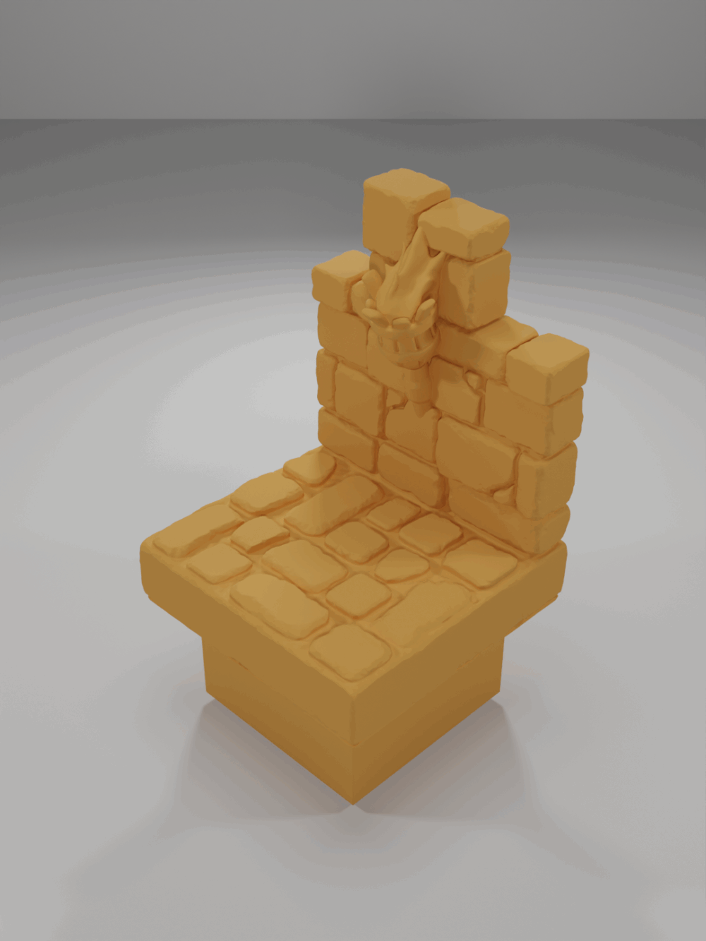 Torch Basic - The Ultimate Dungeon - Dungeon Blocks - UD-036-NL