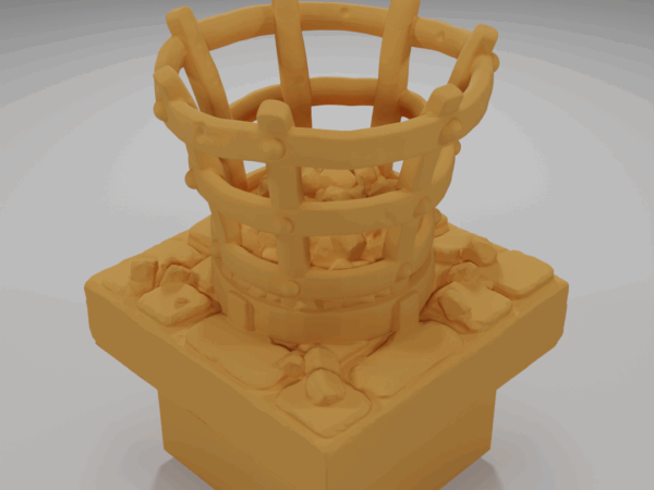 Ground Symbol Fire - The Ultimate Dungeon - Dungeon Blocks - UD-050-NL