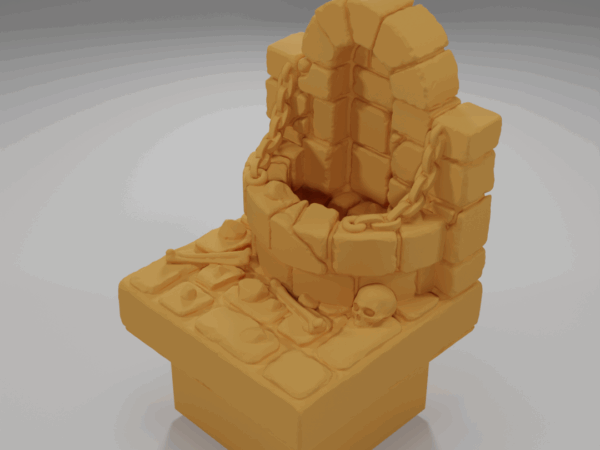 Wall Wood Ground - The Ultimate Dungeon - Dungeon Blocks - UD-040-NL