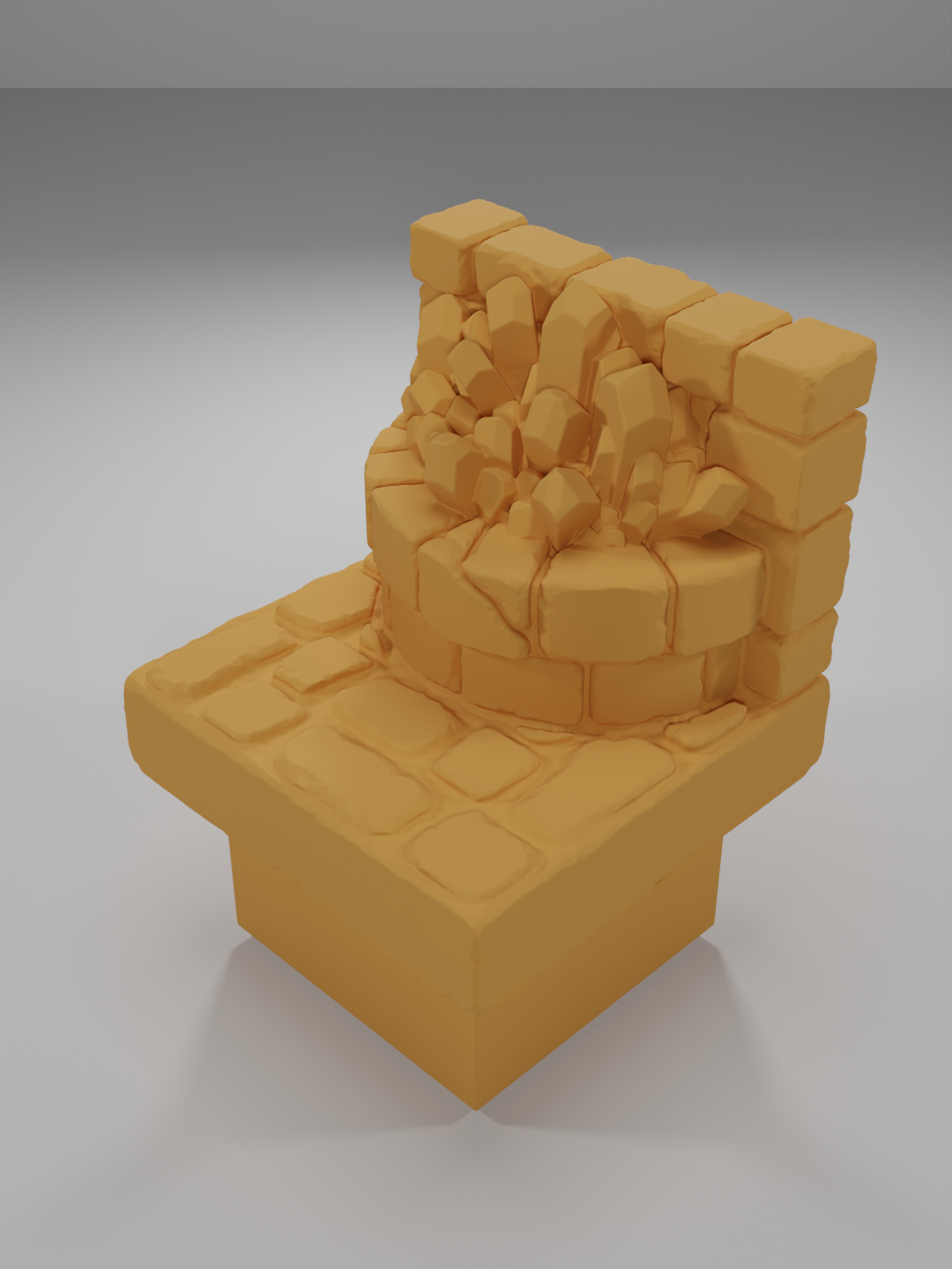Fountain Crystal - The Ultimate Dungeon - Dungeon Blocks - UD-042-NL