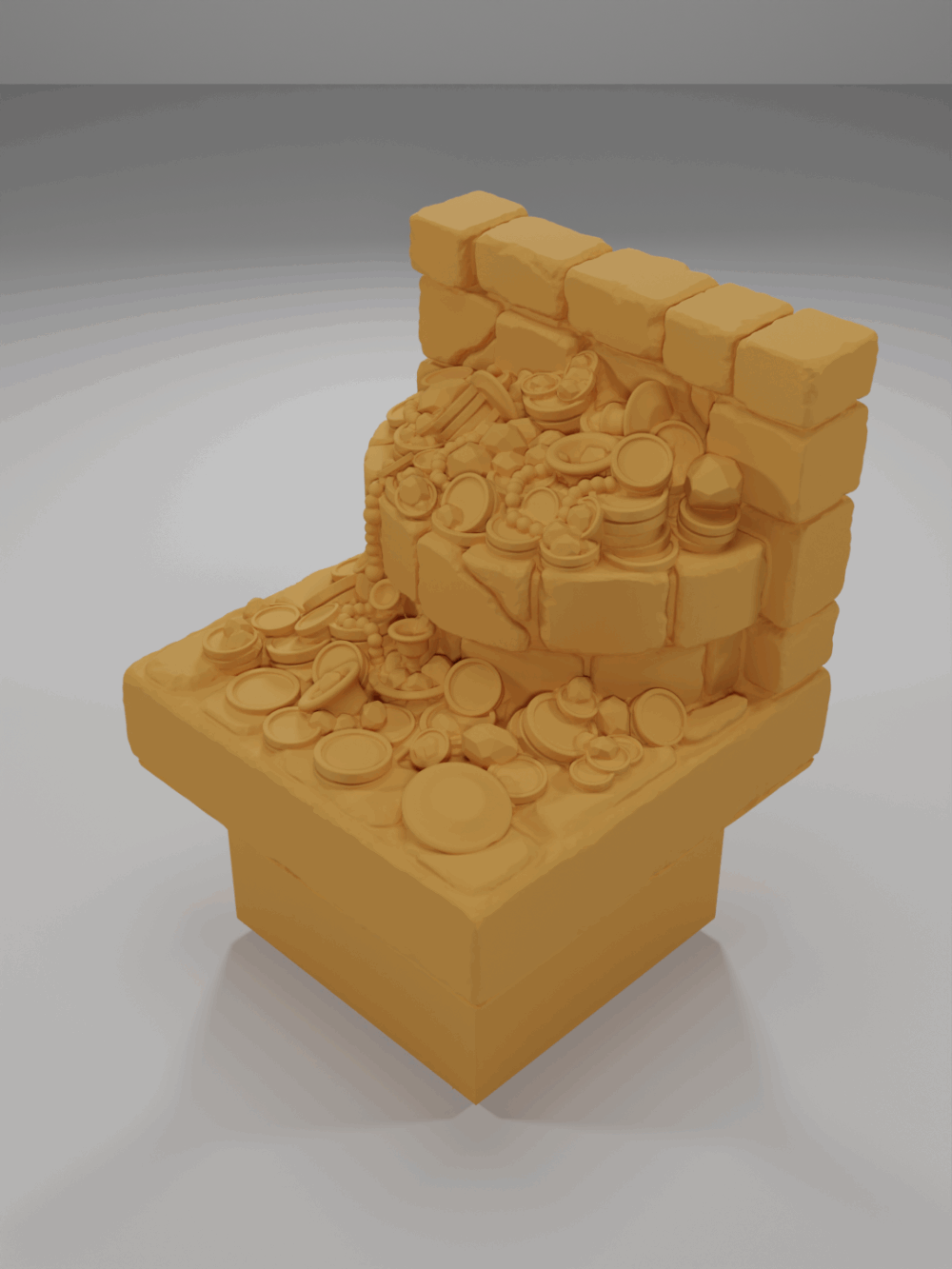 Fountain Treasure - The Ultimate Dungeon - Dungeon Blocks - UD-044-NL