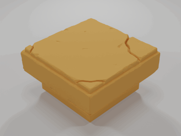 Ground Symbol Fire - The Ultimate Dungeon - Dungeon Blocks - UD-050-NL