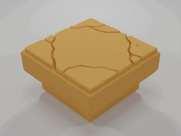 Ground Symbol Fire - The Ultimate Dungeon - Dungeon Blocks - UD-050-NL