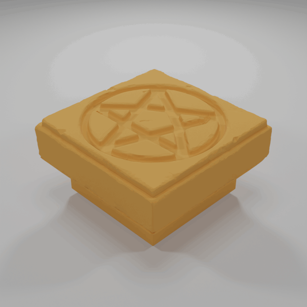 Ground Symbol Pentacle - The Ultimate Dungeon - Dungeon Blocks - UD-049-NL