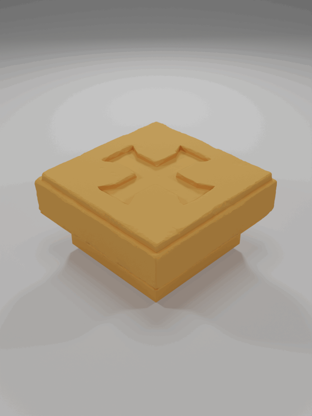 Ground Symbol Cross 1 - The Ultimate Dungeon - Dungeon Blocks - UD-052-NL