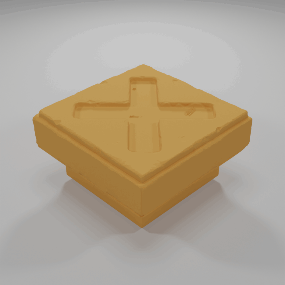 Ground Symbol Cross 2 - The Ultimate Dungeon - Dungeon Blocks - UD-053-NL