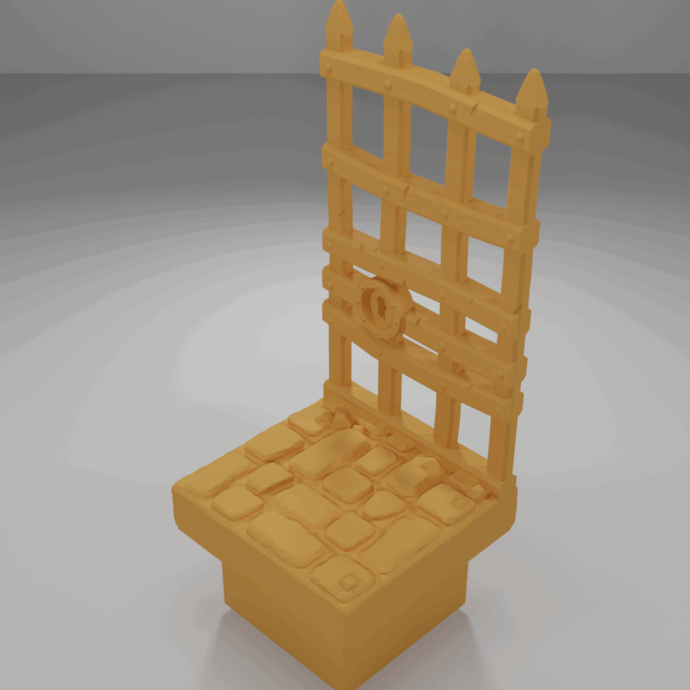 Prison Cell Door - The Ultimate Dungeon - Dungeon Blocks