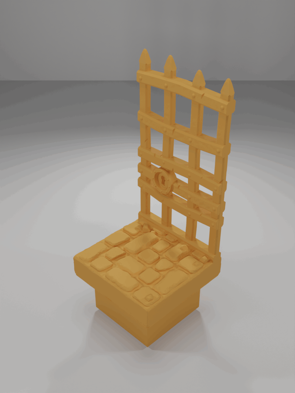 Prison Cell Door - The Ultimate Dungeon - Dungeon Blocks - UD-054-NL