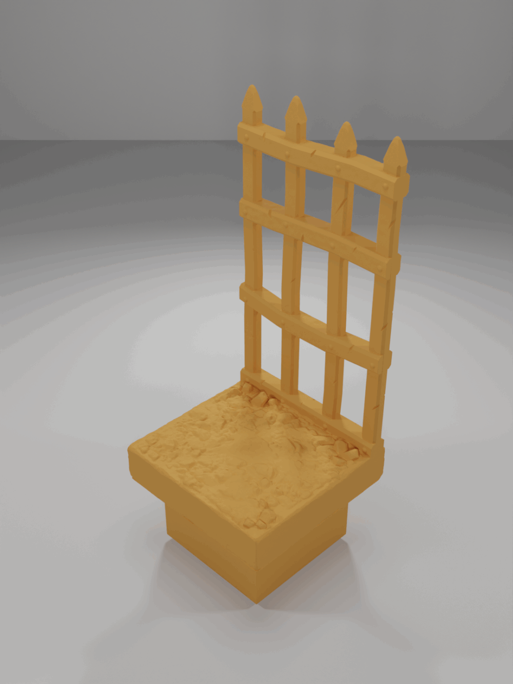 Prison Cell Wall - The Ultimate Dungeon - Dungeon Blocks - UD-055-NL