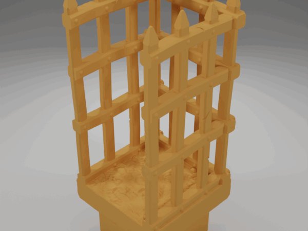 Wall Wood Ground - The Ultimate Dungeon - Dungeon Blocks - UD-040-NL